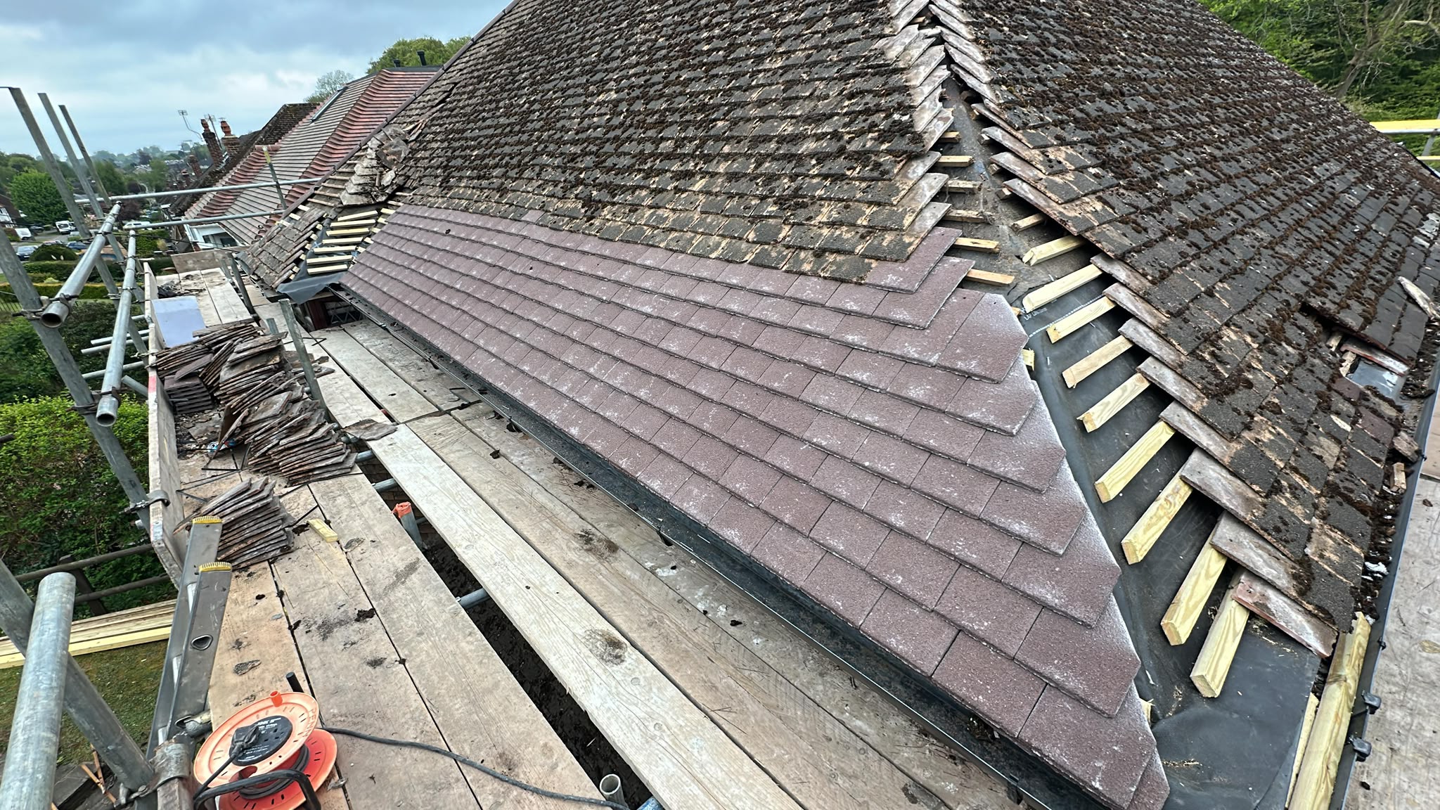 Roofing project