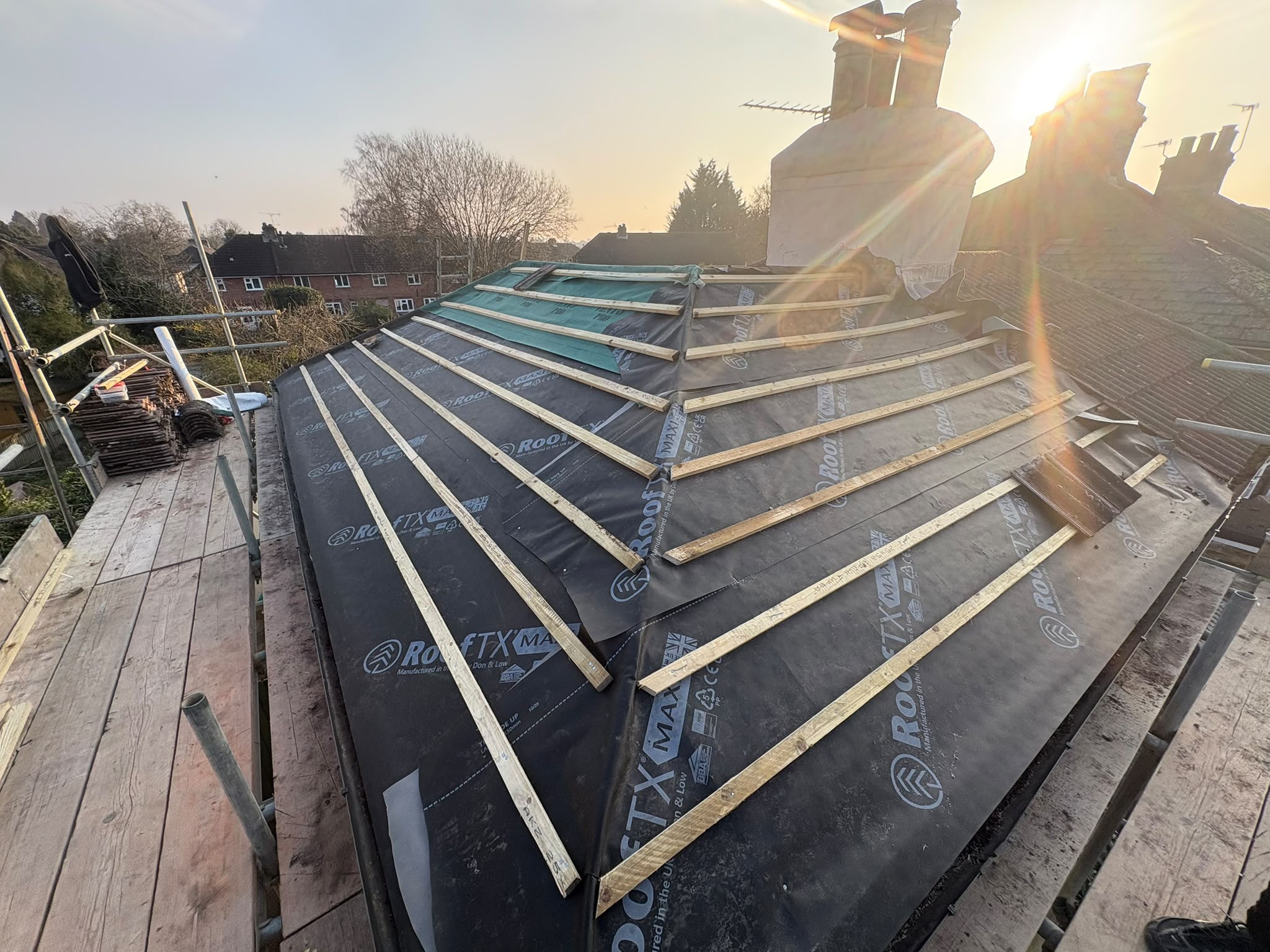 Roofing project