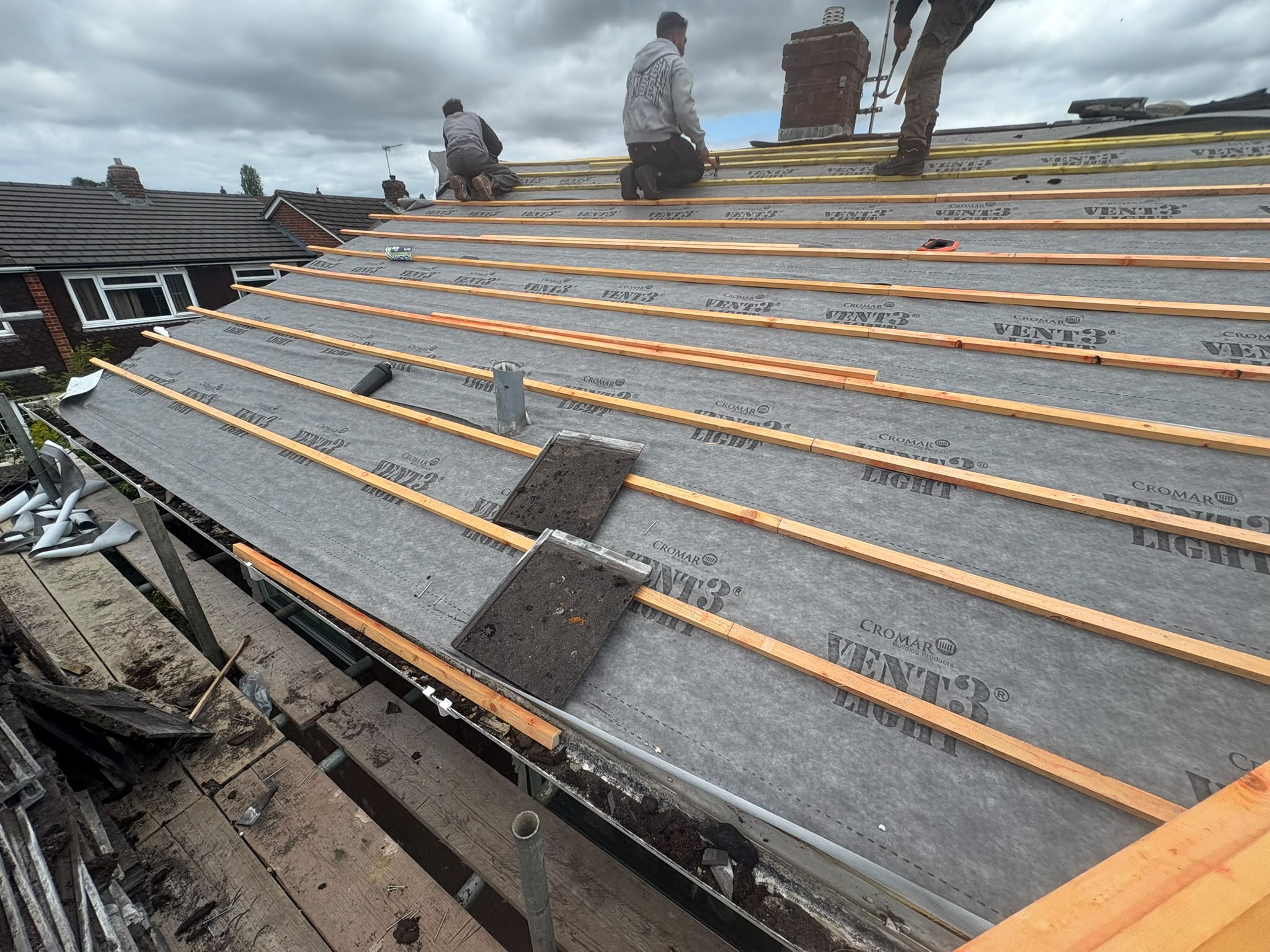 Roofing project